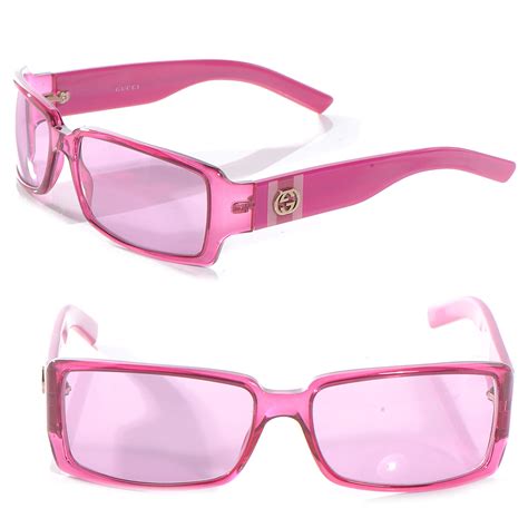 Pink Gucci Sunglasses for Men 